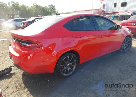 2016 Dodge Dart Se from USA, damaged, VIN 1C3CDFAA4GD652977